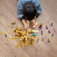 LEGO NINJAGO Lloyd's Golden Ultra Dragon 71774 Building Kit (989 Pieces)
