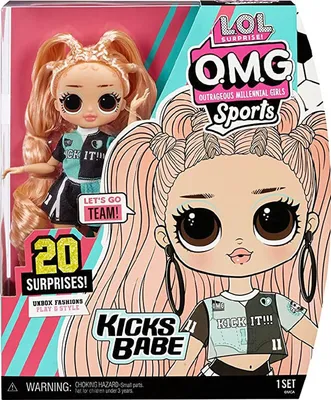 Lol Surprise OMG Sports Fashion Doll Skate Boss with 20 Surprises