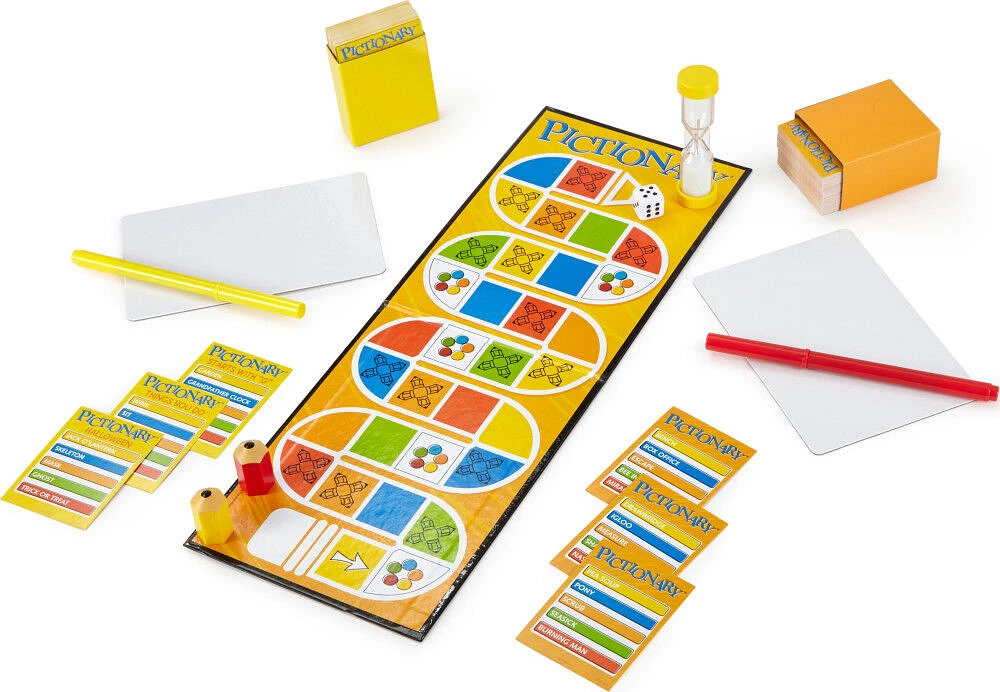 Pictionary Board Game - English Edition - styles may vary