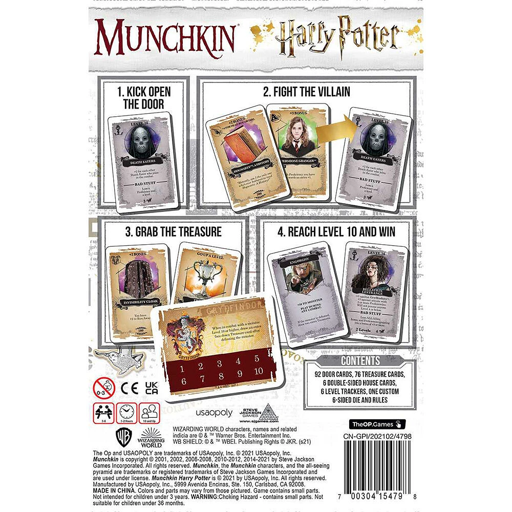 MUNCHKIN: Harry Potter - Édition anglaise