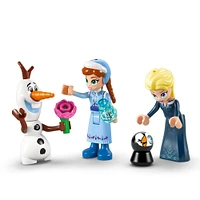 LEGO Disney La Reine des neiges Le château de la Reine des neiges à Arendelle, Ensemble de jeu de construction, Modèle avec minipoupée Elsa 43265