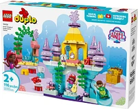 LEGO DUPLO Disney Ariel's Magical Underwater Palace Building Set, The Little Mermaid Toy for Toddlers, 10435