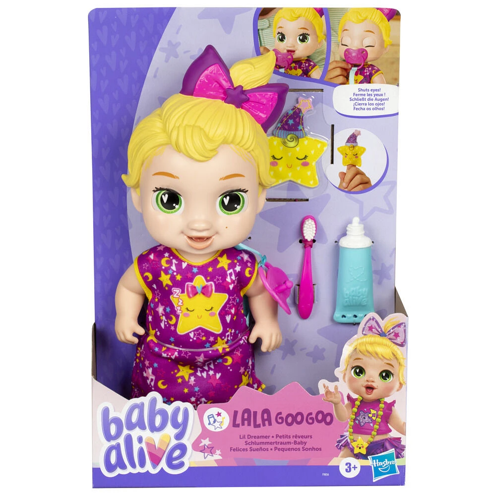 Baby Alive Petits rêveurs Lala GooGoo, poupée