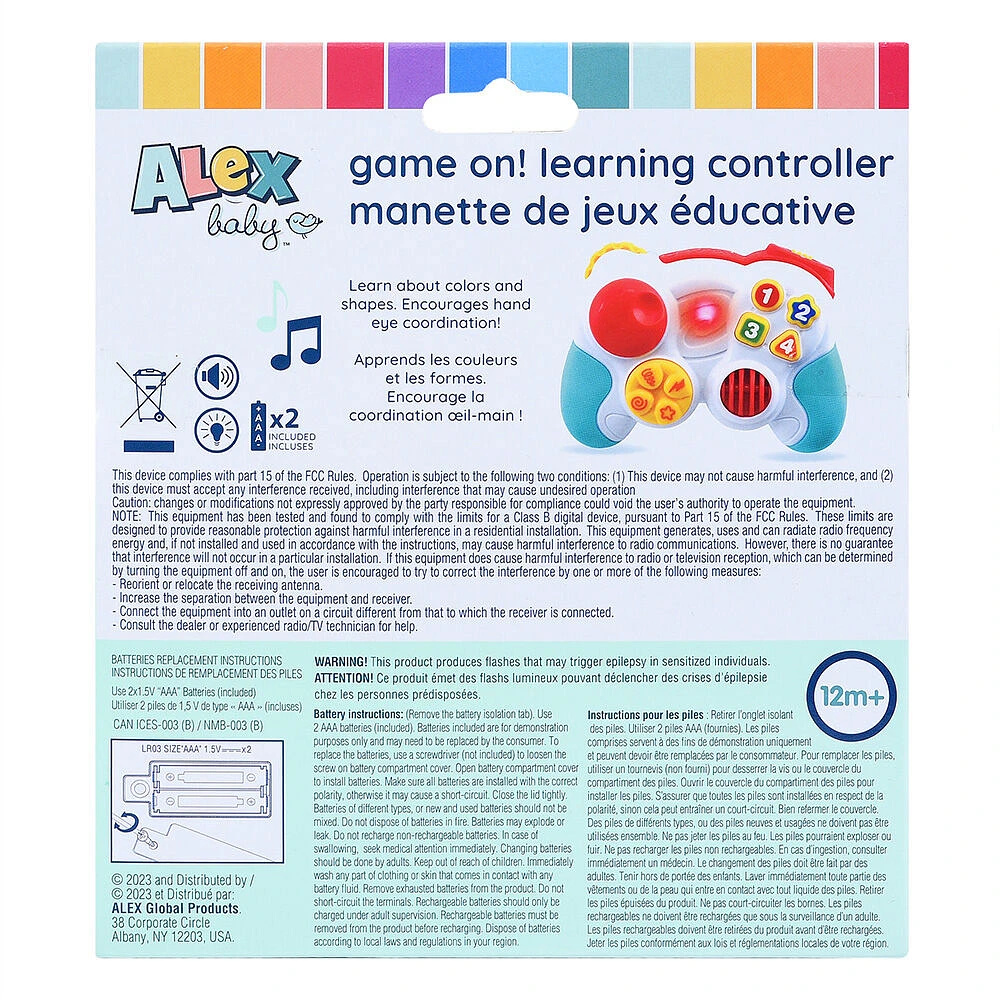 ALEX - Manette De Jeu Play & Learn