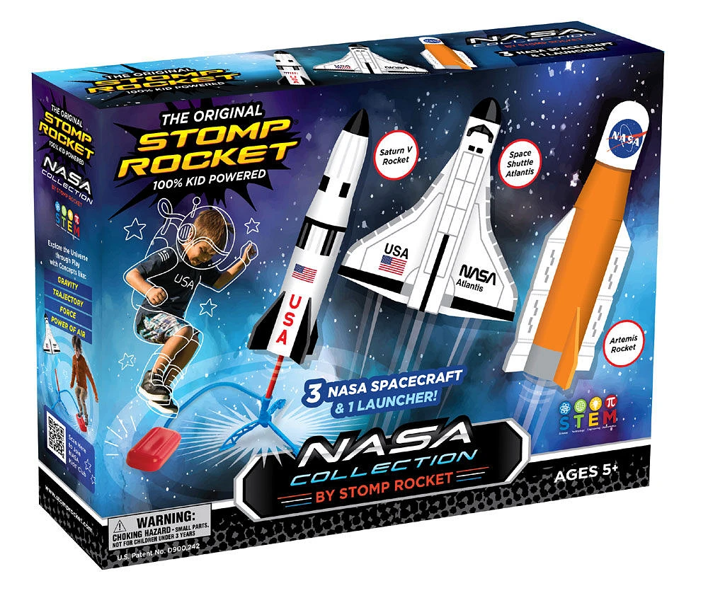 Stomp Rocket NASA Collection - 3 Pack