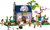 LEGO Friends La maison des apiculteurs et le jardin fleuri, Ensemble de construction, Cadeau pour enfants et adolescents 42669