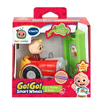 VTech CoComelon Go! Go! Smart Wheels JJ et le tracteur à chansons - Édition anglaise