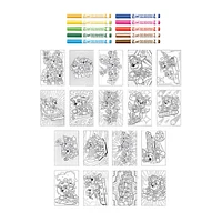 Crayola Poster Pages & Markers Set, Paw Patrol