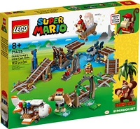 LEGO Super Mario Diddy Kong's Mine Cart Ride Expansion Set 71425 (1,157 Pieces)