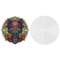 Mindful Living 1000 pc. Mandala Puzzle - Dragon - Édition anglaise