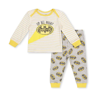 Batman Sleep Set Off White  9/12M