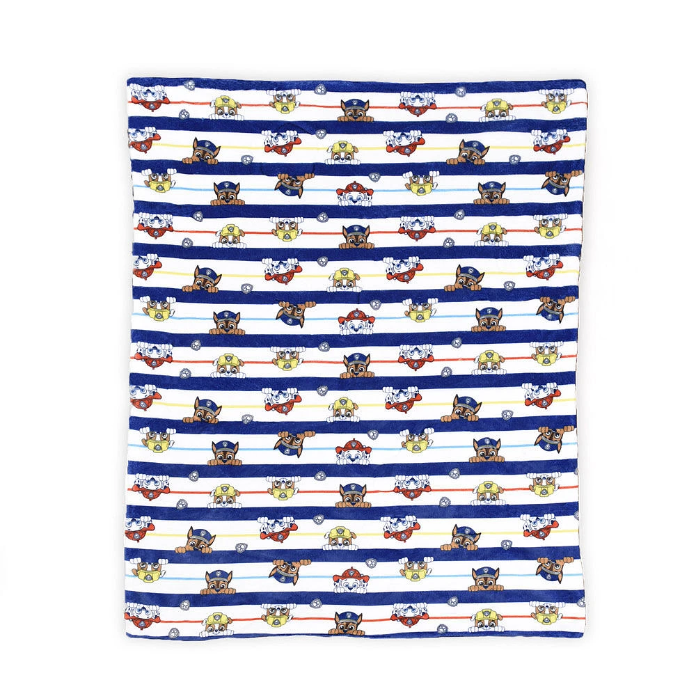 Paw Patrol 3 Piece Toddler Bedding Set with Reversible Comforter, Fitted Sheet and Pillowcase by Nemcor