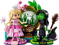 LEGO Wicked Elphaba & Glinda Figures, Kids Witch Toys, Fantasy Construction Playset, Gift for Kids, 75682