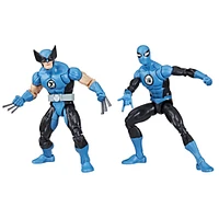 Marvel Legends Series Wolverine and Spider-Man, Fantastic Four Action Figures