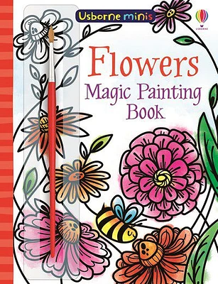 Usborne Minis: Magic Painting Flowers - Édition anglaise