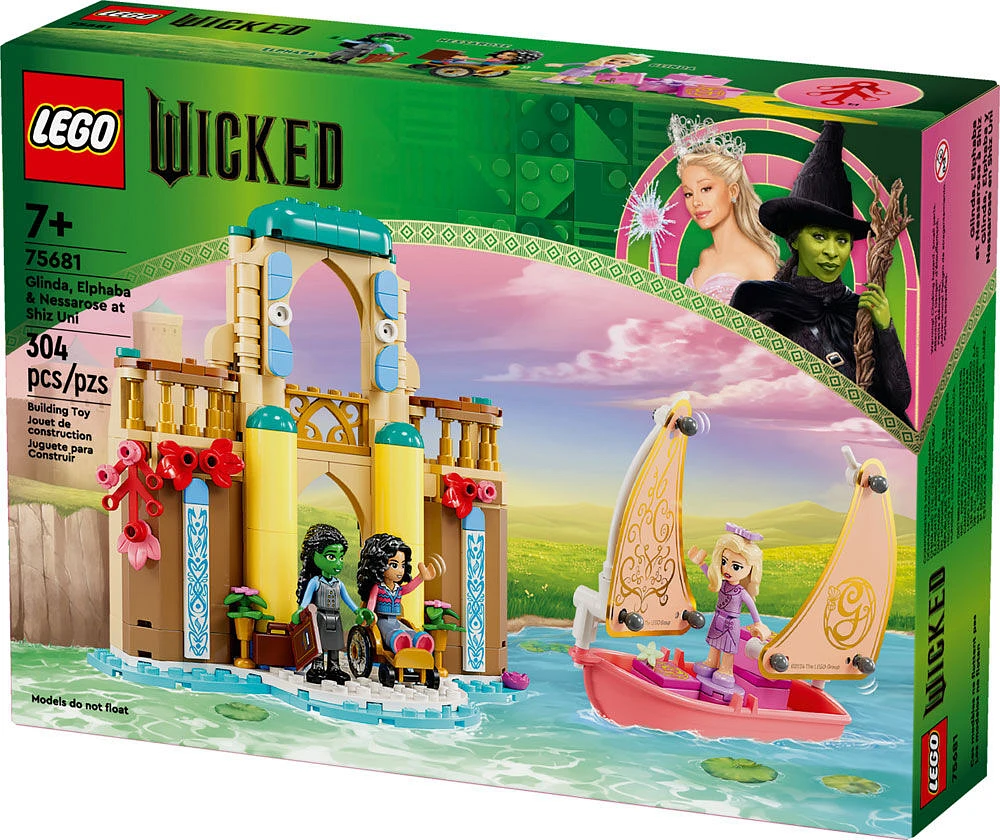 LEGO Wicked Glinda, Elphaba et Nessarose à Shiz University Ensemble de construction 75681