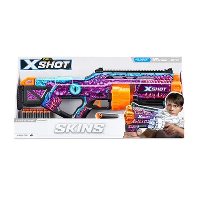 X-Shot Skins Last Stand Dart Blaster (16 Darts) by ZURU