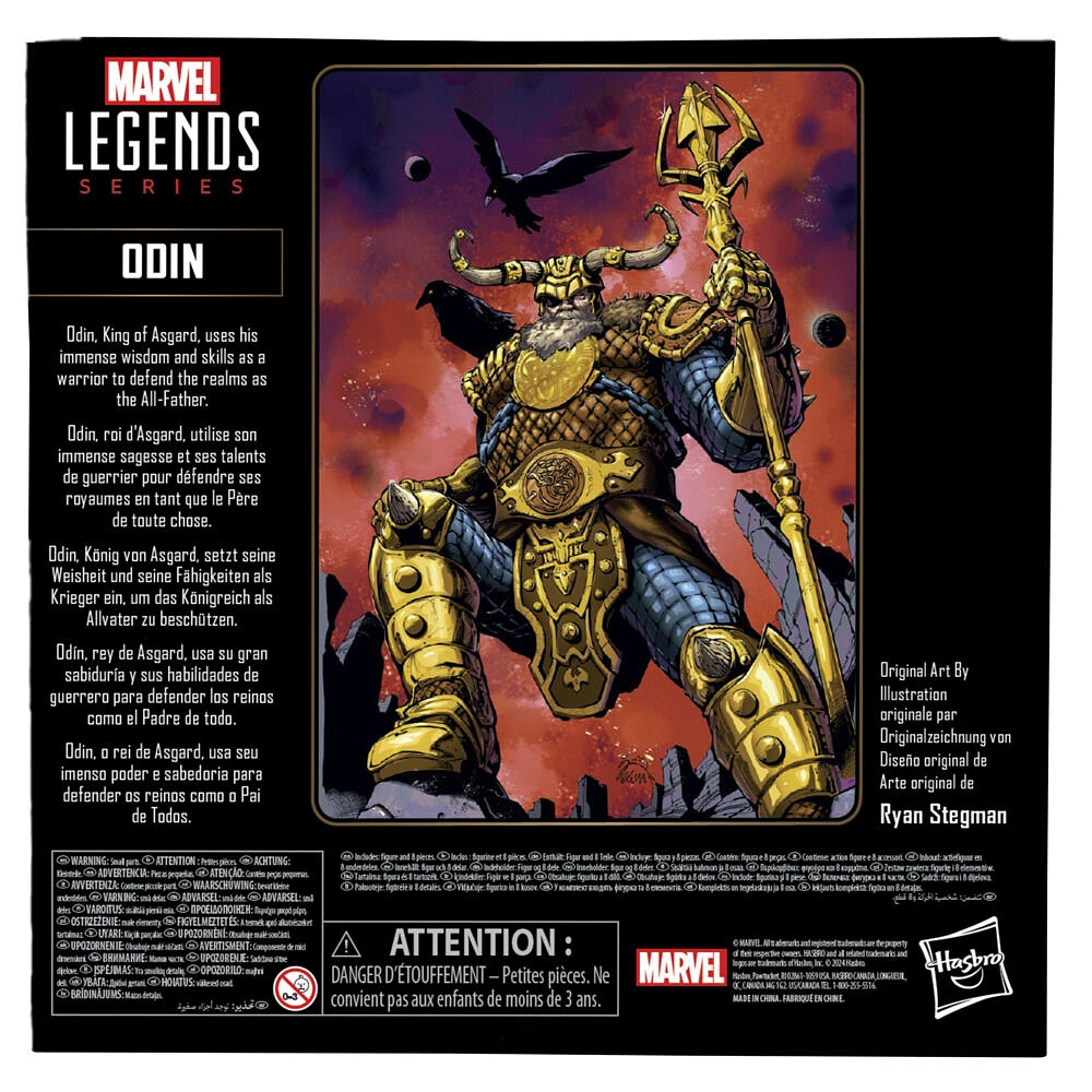 Marvel Legends Series, figurine Odin inspirée des bandes dessinées