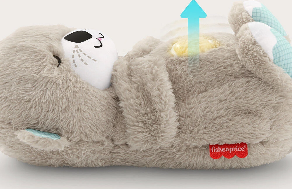 Ma Loutre Câlins Bonne Nuit de Fisher-Price, Peluche Musicale Apaisante pour Bébé - Notre exclusivité