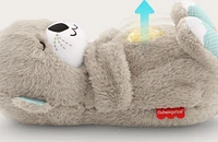 Fisher-Price Soothe 'n Snuggle Otter Baby Sound Machine with Rhythmic Breathing Motion - R Exclusive