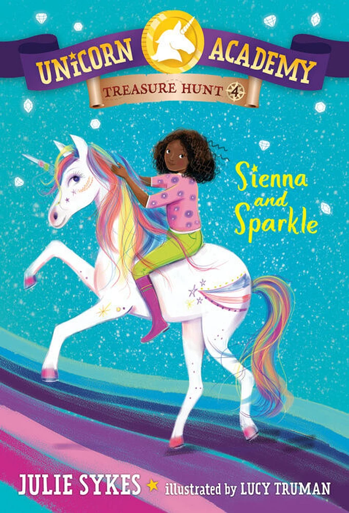 Unicorn Academy Treasure Hunt #4: Sienna and Sparkle - Édition anglaise