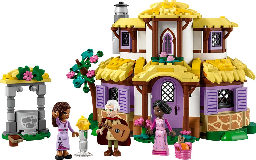 LEGO  Disney La maison d'Asha 43231 Ensemble de jeu de construction (509 pièces)