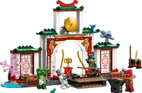 LEGO NINJAGO Ninja Spinjitzu Temple Building Toy Playset - Pretend Play Preschool Ninja Toy for Kids - 71831