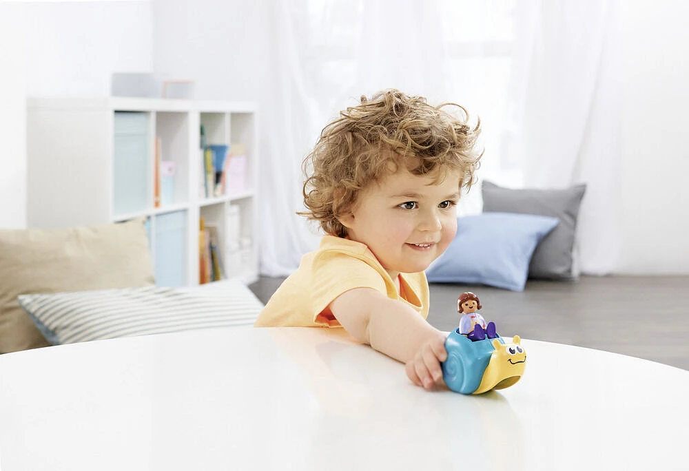 Playmobil - Enfant avec escargot à bascule 1.2.3