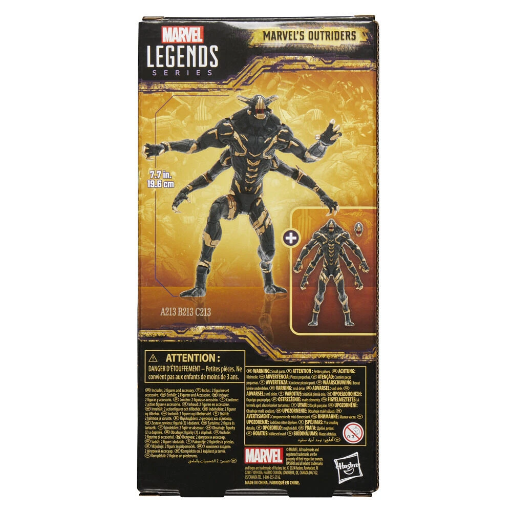 Marvel Legends Series Marvel's Outriders, Avengers: Infinity War Collectible 6 Inch Action Figure 2-Pack