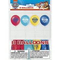 Paw Patrol 12" Latex Balloons, 8 pieces