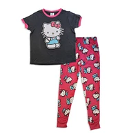 Hello Kitty 2 Piece Pajama Set