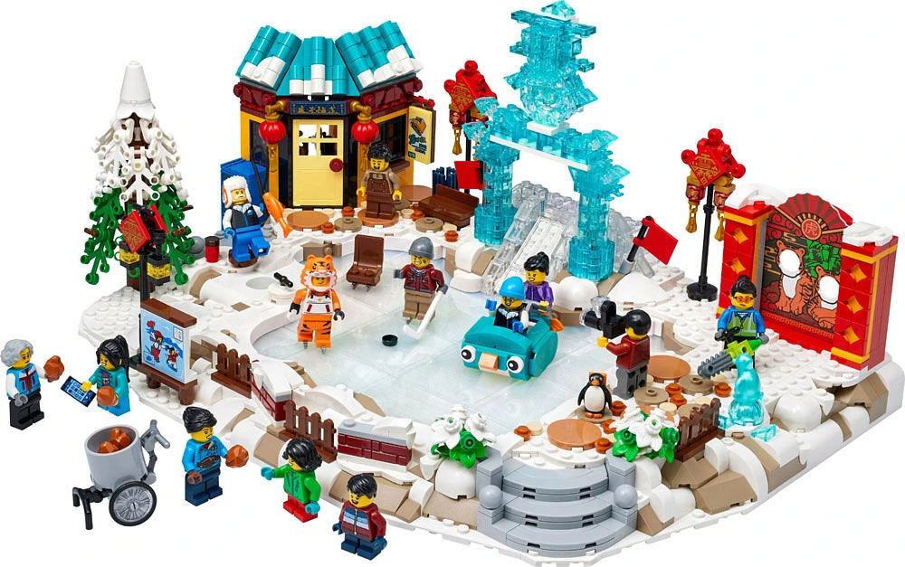 LEGO Festival de glace du Nouvel An lunaire 80109 Ensemble de construction (1 519 pièces)
