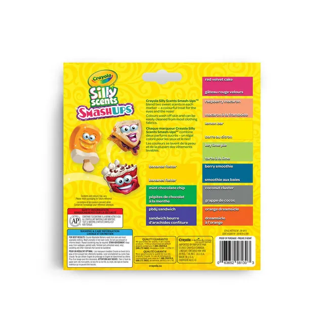 Silly Scents Smash Ups Mini Art Case - Art Kit For Kids, Crayola.com