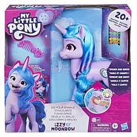 My Little Pony : Marquons les esprits, Étincelante Izzy Moonbow, poney violet