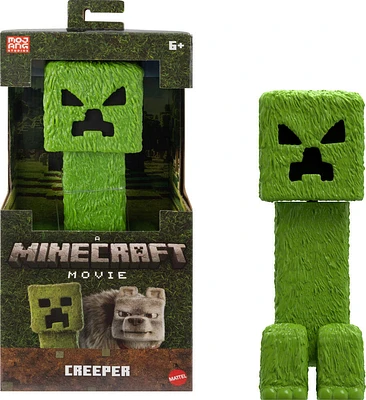 Minecraft Creeper Large-Scale Action Figure, 12-inch Character Collectible Inspired by the Movie