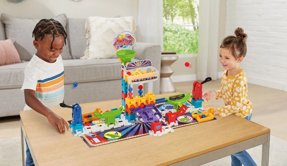 VTech Marble Rush Carnival Challenge Game Set - Bilingual English/French