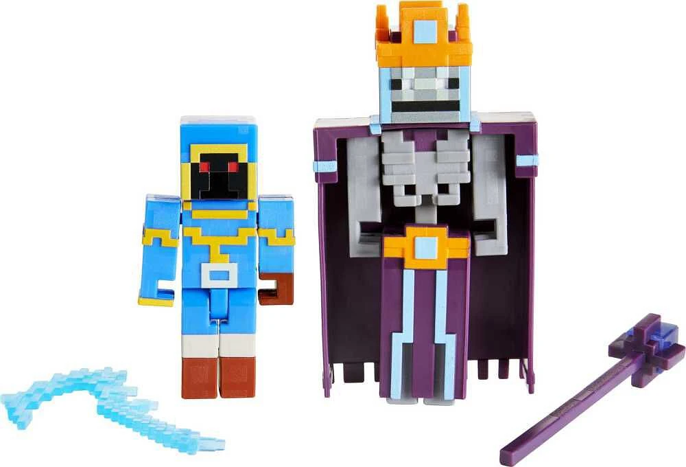 Minecraft- Dungeons - Pack 2 Figurines 8 Cm