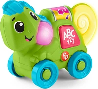 Fisher-Price Link Squad Crawl 'n Colors Chameleon Baby Learning Toy with Music & Lights - English Edition