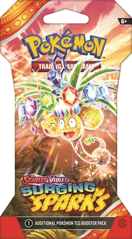 Pokemon Surging Sparks Sleeved Booster - English Edition