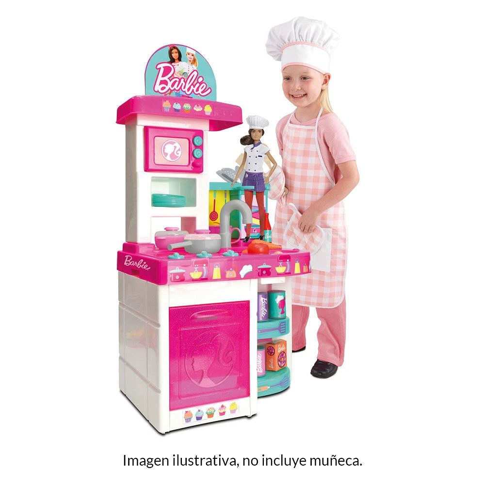 Barbie Kitchen w/ 40 Accessories