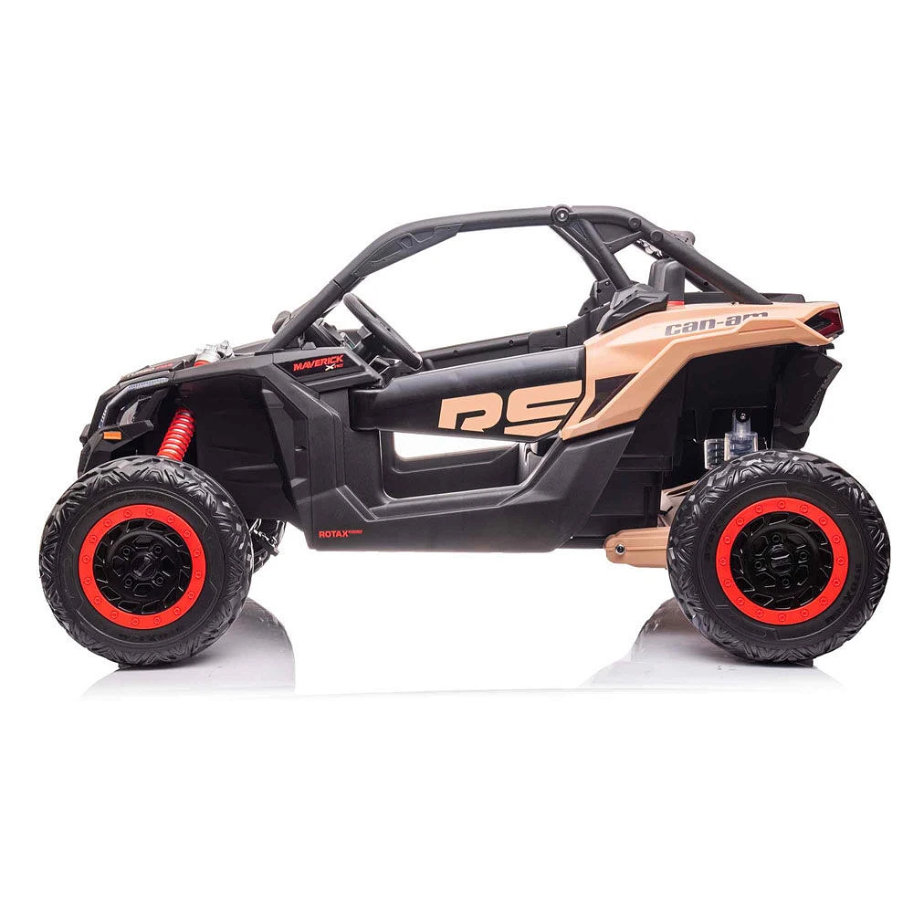 KidsVip 2X24V Can-Am Maverick Buggy w/RC- Black