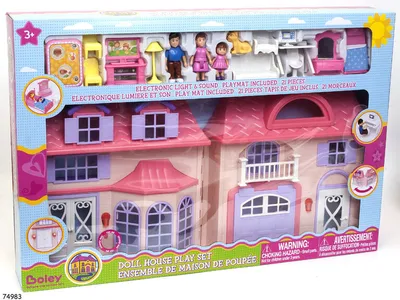 Boley - Doll House Light And Sound Playset