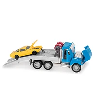 Driven, Micro Urban Worker Fleet (6pc), Small Toy City Vehicle Set