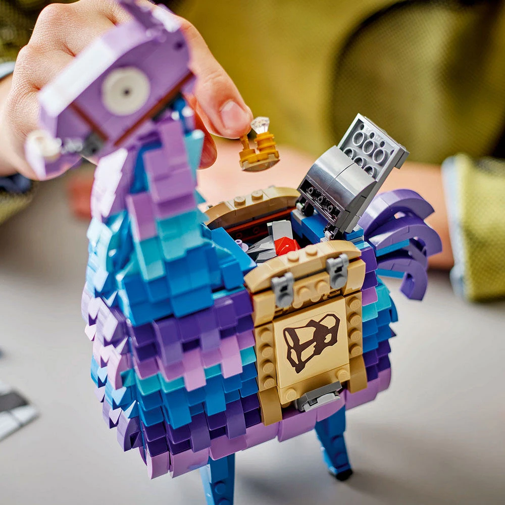 LEGO Fortnite Supply Llama Jouet de jeu vidéo et figurine pour le jeu et l'exposition 77071