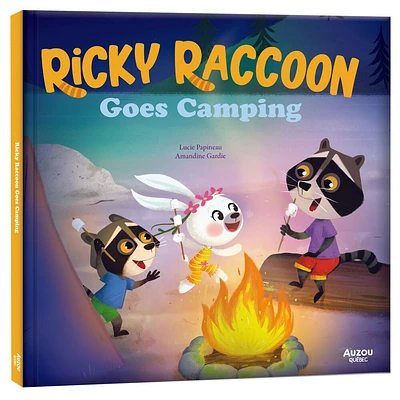 Les aventures de Ricky le raton : camping, guimauves et petits frissons - Édition anglaise