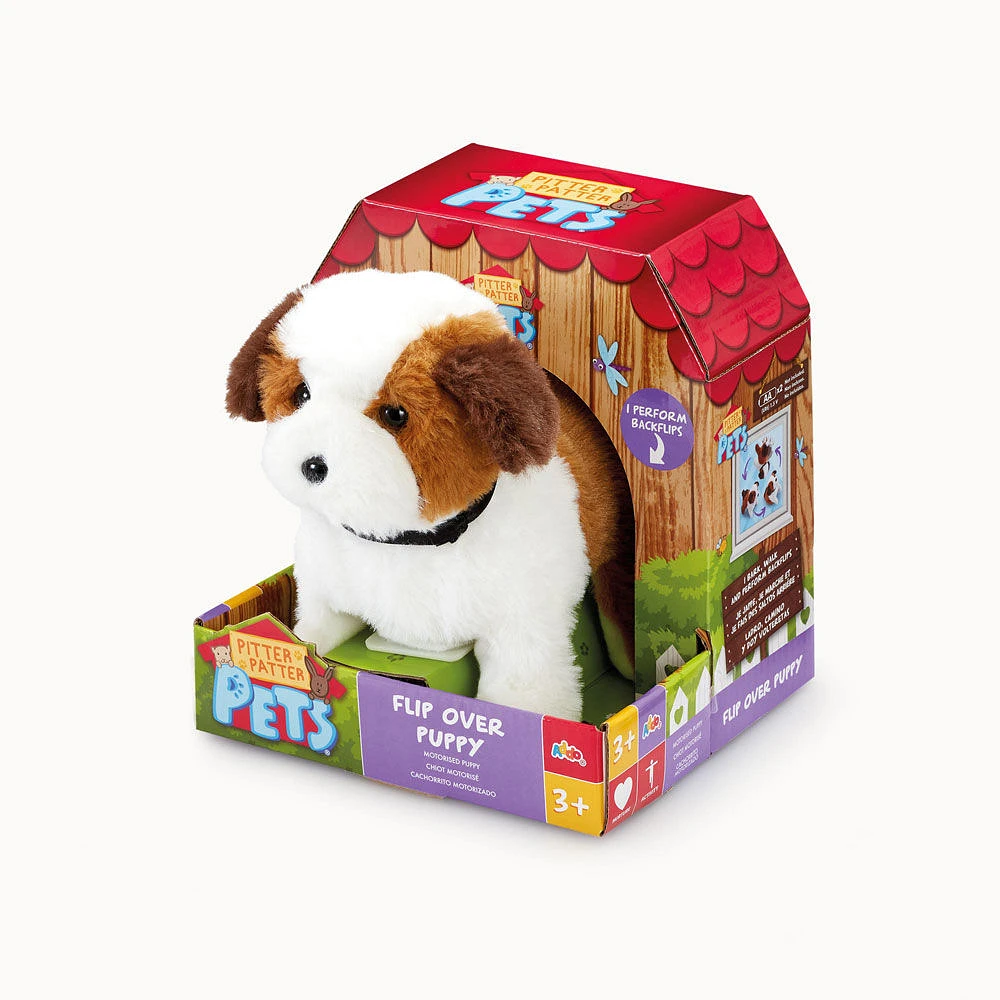 Pitter Patter Pets Flip Over Puppy - Notre exclusivité