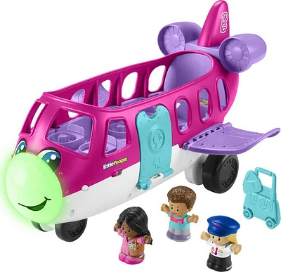 Little People - Barbie - Le Petit avion de rêve, multilingue, 3 fig.