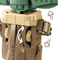 LEGO Star Wars: The Mandalorian Grogu With Hover Pram - Building Toy for Kids, Boys and Girls - 75403