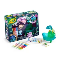 Crayola Scribble Scrubbie Ocean Pets Glow Lagoon Tub Set