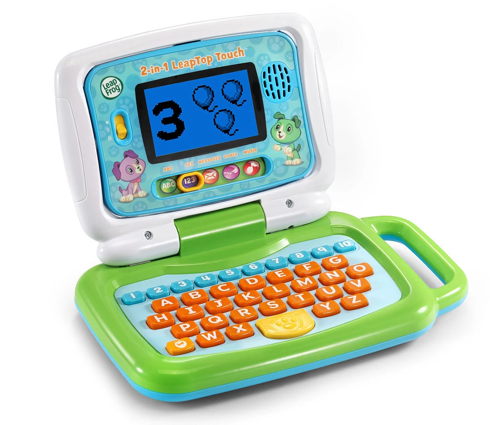 LeapFrog - Ordi-tablette P'tit Genius Touch vert - Édition Anglaise